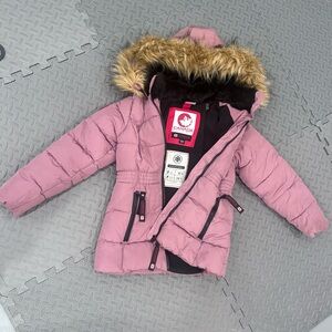 Canada Kids' Cozy Pink Puffer Jacket